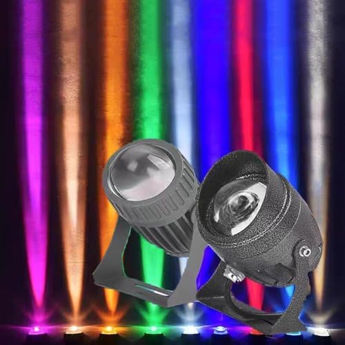 10w Led Floodlight - Ip65 Waterproof Outdoor Spotlight, Long Range Rotating Beam, Ideal for Landscape Lighting, Architecture, and Wall Washing White A-(AC85-265V) - Image 2