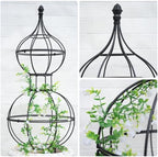47" Obelisk Trellis for Climbing Plants - Support for Roses & Vines - Image 3