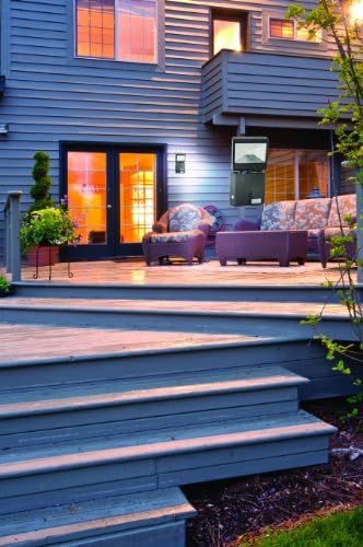 Maxsa 44311 Motion-Activated Security Spotlight, Solar-Powered Durable Outdoor Light. Low Profile, Black - Image 2