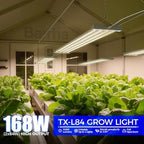 Barrina TX-L84 4FT LED Grow Light, 168W (2 x 84W), 4 Panels Wider Coverage - Image 2