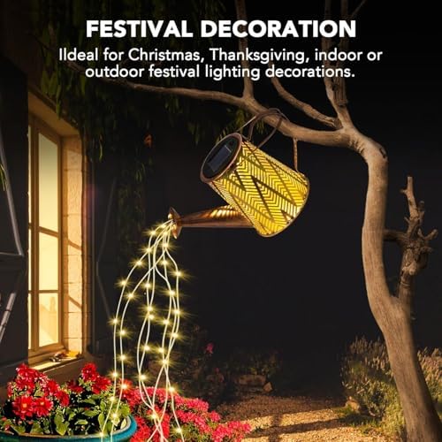 6 Pack Solar Lights (Solar Watering Can3) - Image 2