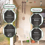 Lambright Chimes Harmonica 53" Tall Copper Personalized Wind Chimes for Outside, Sympathy Gifts for Loss of Loved One, Dog Memorial Gifts, Windchimes in Memory of Loved One, Loss or Funeral - Image 6