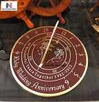 NauticalMart Ruby Wedding Anniversary Sundial Gift - Image 3