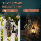 Solar Dragon Tree Decor Outdoor, Hanging Dragon Statue with Lantern - Image 6