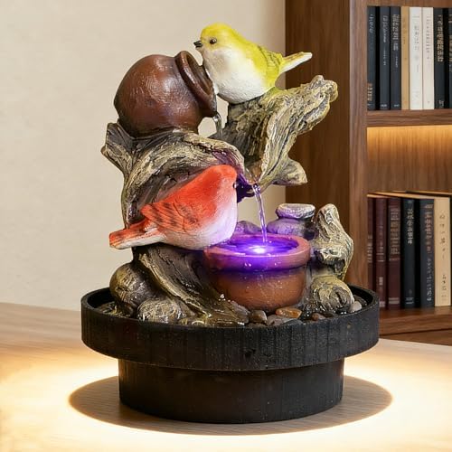 Ferrisland Resin LED Indoor Water Fountains by Ferrisland