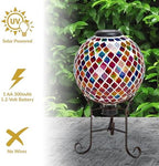 Sunnydaze Solar Gazing Ball for Garden, Summer Trellis - Image 5
