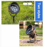 Outdoor Landscape Lights - IP65 Waterproof LED Spotlights, 220V Plug-in Tree Floodlight for Villa, Garden, Park & Courtyard Uplighting - Image 6