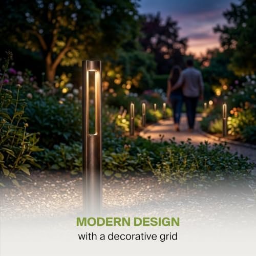 ASD Low Voltage Landscape Lighting, Outdoor Bollard Pathway Lights 5 Color - Image 3