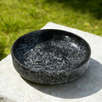 Stone Bird Bath, 10 inch Heavy Bird Bath Bowl Only for Outdoor,Tabletop, Ground Patio Garden Decor, Weather-Resistant Easy to Clean - Image 4