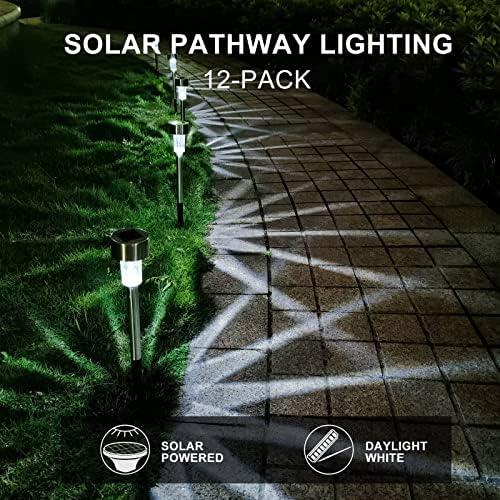 Dream Master Solar Lights Outdoor, 16 Pack, Cold White - Image 3