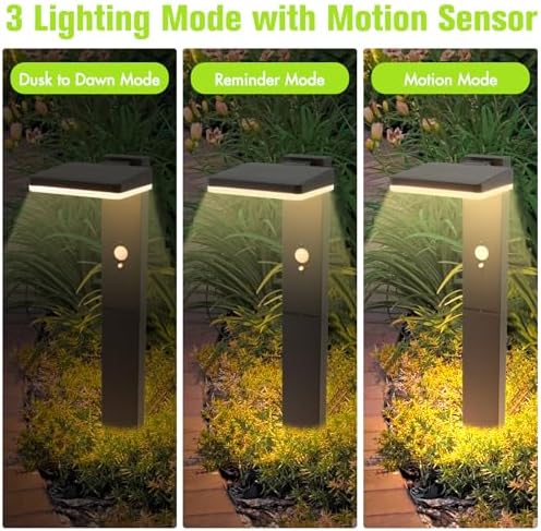 Solar Pathway Lights Outdoor Waterproof, Motion Sensor Lights - Image 6