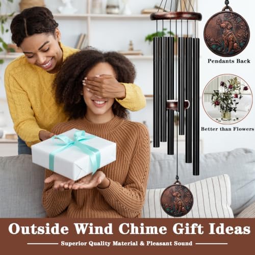 Pet Memorial Gifts for Dogs, 32" Dog Memorial Wind Chime, Dog Memorial Gift - Image 2