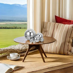Happyyami Polished Stainless Steel Gazing Globe Mirror Ball for Garden - Image 7