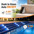 Solar Driveway Lights Outdoor, Dock Deck Lights Solar Powered, Stair lights - Image 5