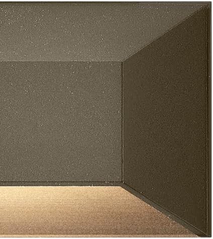 Hinkley Nuvi 12V Large Horizontal Rectangular Landscape Deck Sconce, Bronze - Image 5
