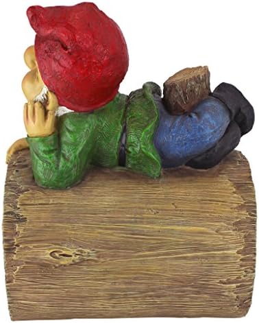Design Toscano Stormy the Gnome Gutter Guardian Downspout Statue - Image 4