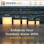 LUMENGY Paver Light 6X9 Inch (5.82 x 8.85 inches) 2700K, Brick Lighting for Pavers, Driveways, Pathways, Patios, Inground & Garden, 12V Waterproof, Drive-Over Rated - Image 4