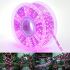 100ft Rope Lights For Outside,Connectable & Flexible Tube Lights with 8 Modes Controller,Waterproof Purple LED Rope Lighting for Deck,Garden,Pool,Patio,Bedroom,Party,Indoor & Outdoor Landscape Light by CHORLED