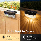 Solar Deck Lights Outdoor, Solar Step Lights Waterproof, 20 Pack Warm White - Image 3