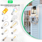 MAXvolador Outdoor Wall Light Fixtures, Exterior Waterproof Wall Lanterns - Image 3
