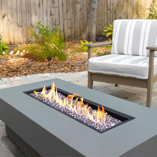Mr. Fireglass 10 lbs High Luster Fire Pit Glass, 1/2 Inch Reflective Purple - Image 5