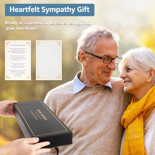 Sympathy Wind Chimes for Loss of Loved One, 39" Memorial Windchimes Outdoor - Image 4