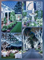 Brightown 2 Pack Solar Christmas String Lights Outdoor, Total 144ft 400 LED - Image 6