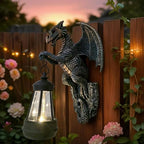 Dragon Tree Hugger with Solar Lantern Dragon Lamp Decor Garden Statue Outside Outdoor Yard Unique Gifts for Mom Women Grandma by Unknown