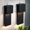 Tarentlight Dusk to Dawn Outdoor Wall Lights 2 Packs,Modern Minimalist Outdoor Fixture Wall Mount,Anti-Rust Sturdy & Sleek Outside Lights for House Porch Garage Patio,3000K 17W Integrated LED by TarentlightOutdoorLighting