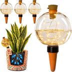 4 Pack 26oz Extra Large Plant Self Watering Globes to 3 Weeks Watering by Unknown