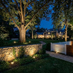 Malibu Low Voltage Well Lights 4W LED Outdoor Landscape Deck Lights 12V Well Light 200Lumen in-Ground Light 2800K Warm White with Connector & Stake for Step Tree Patio Yard Garden 1Pack 8401-3500-01 - Image 3
