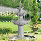 48.4" H Italian Outdoor Water Fountains, Fountains and Waterfalls by Dephet