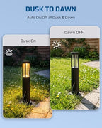 DEWENWILS 150W Low Voltage Landscape Transformer with Photocell Sensor, 120V AC to 12V/15V AC, Low Voltage Transformer for LED Landscape Lights, Spotlight, Weatherproof Stainless Steel, ETL Listed - Image 5