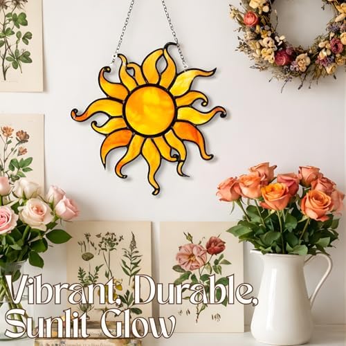 Otter Acrylic Suncatcher Indoor Colorful Window Hanging Ornament Outdoor Sun Catcher Panel for Home Decor Car Garden Crystal Gift Otter Couple Acrylic Suncatcher - Image 5