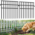 35 Panels Animal Barrier Fence No Dig, 37.92ft(L) X 12in(H) Rabbit Fences Ground Defense Border Small Metal Fencing, Dog Under Barriers Blocker for Garden, Flower Bed, Patio by KYATE