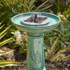 Smart Solar Aquanura IntelliSolar® Ceramic Outdoor Solar-Powered Fountain Kit, Converts Traditional Birdbath or Pond Into a Solar Fountain - Image 2