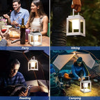 Solar Lantern Outdoor Table Lamp: Portable Waterproof LED Light - Hanging Solar Lamp Rechargeable Lights for Patio Camping - Image 5