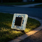 Solar Ground Light Outdoor LED Disk Light for Pathway and Yard Decorative Solar Ground Lamp LED Disk Pathway Lamp - Image 4