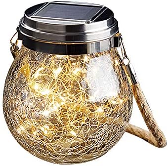 ANYE Solar Power Star Light Circle Shade Outdoor Waterproof Hanging Garden Pathway Stairs LED Lamp Decorative Lanterns by ANYE