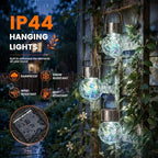 GIGALUMI Solar Hanging Lights Christmas Solar Lights Outdoor Garden Decor - Image 4