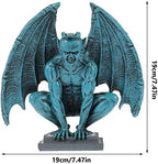 HOMSFOU Gargoyle Statue Devil Gothic Statue Outdoor Statues Home Decoration Figurines for Outdoors Outdoor Decor Gargoyle Figure Garden Decor Garden Statues Resin Demon Coat Hanger - Image 2