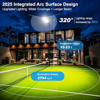 Solar Street Lights Outdoor Waterproof, 30000LM Commercial Solar Pole Light with Motion Sensor & Remote Control, Dusk to Dawn Solar Parking Lot Lights for Street, Security,Yard (Extra Large 2pack) - Image 3
