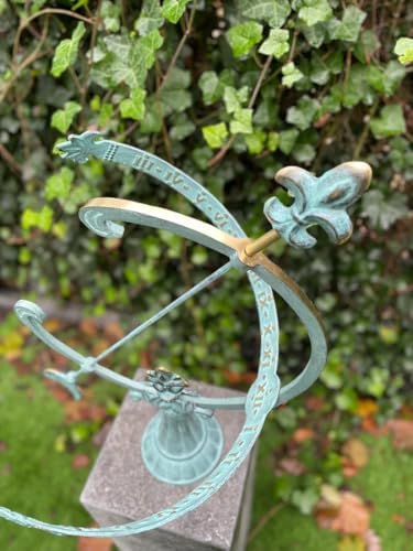 Garden Armillary Sundial Nautical Maritime Astrolabe Garden Decor - Image 4