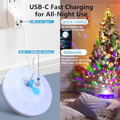 Rechargeable Floating Pool Lights 4 Pack 4000mAh - Image 4