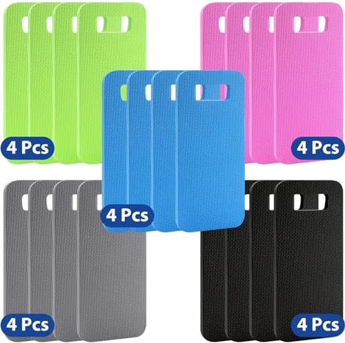 Riakrum 20 Pcs Garden Kneeling Pad Garden Knee Pad Thick Foam Knee Mat Waterproof Cushion for Kneeling Multi Functional and Church Kneeler for Praying, Baby Bath, Yoga, 15.4 x 6.7 Inch (Classic Color) - Image 6