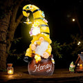 twinbling 13" Garden Solar Spring Gnomes Statues Outdoor by Twinbling