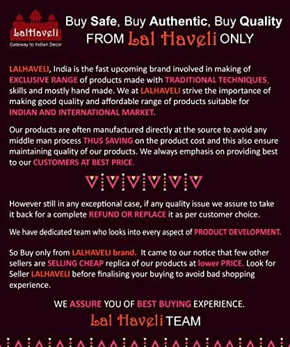 Lalhaveli Valentines Day Gift Moroccan Style Red Candle Lantern for Patio, Indoors/Outdoors Decorations - Image 7