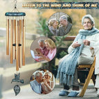 Sympathy Wind Chimes for Outside Deep Tone, Memorial for Loss of Loved One Prime, Bereavement Condolence Remembrance Funeral Gifts for Grieving Friends Loss of Mother Father - Image 6