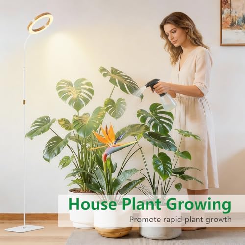 Full Spectrum 68" Floor Grow Lights for Indoor Plants with Base - Image 5