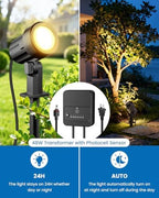 ZZXX All-in-One Low Voltage Landscape Lighting Kit Dusk to Dawn, 8-Pack - Image 3